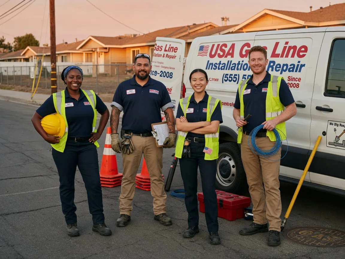 Gas Line Installation company in Clarksburg, CA
